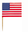 US Flag Picks 30ct
