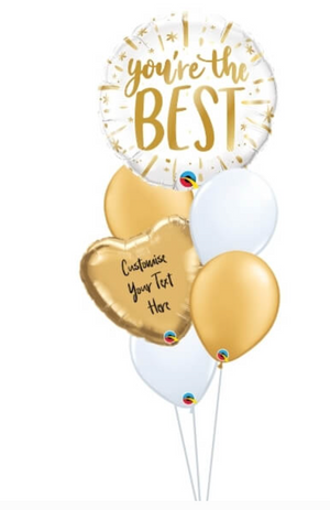 You’re The Best Balloon Foil Balloon Bouquet
