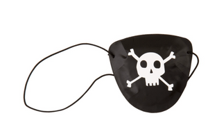 Plastic Pirate Eye Patch Favors 8ct