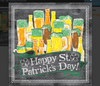 St Patrick's Day Beverage Napkins Lucky Shamrocks Irish Party x 16