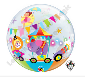 22 Inch Circus Parade Bubble Balloon Qualatex 1ct
