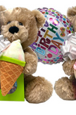 Gift Cupcake & Ice Cream Bear - w/ Candy & 9