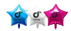 TikTok foil and Balloon Bouquets (Latex and Foil)