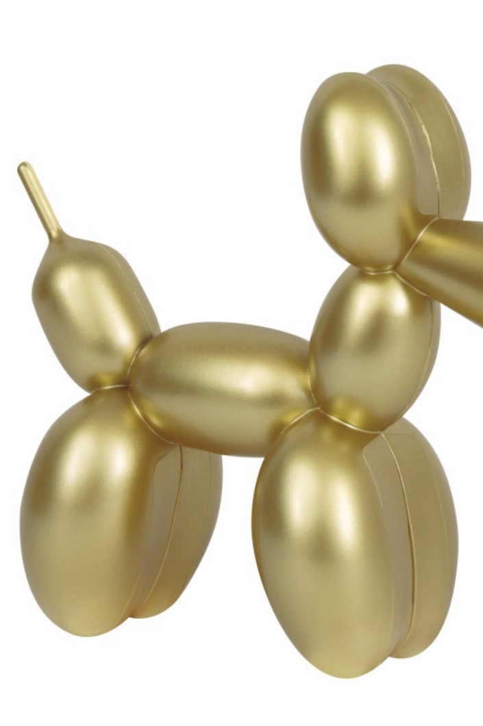 Metallic Balloon Dog Shaped Balloon Weight