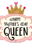 30″ Mother’s Day Crown – Foil Balloon