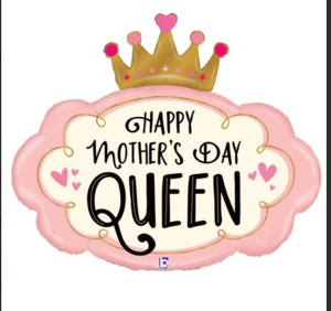 30″ Mother’s Day Crown – Foil Balloon