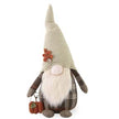 Abner Autumn Plaid Gnome Beige Hat
