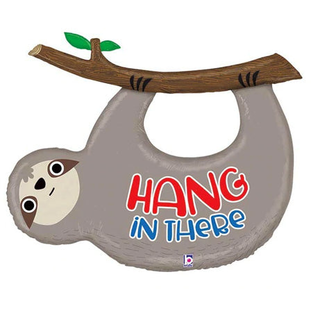 42" Sloth Hang in There Balloon