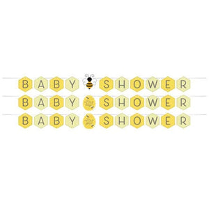 Bumblebee Baby Shower Banner
