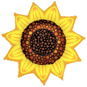 Foil Sunflower 42″ Balloon