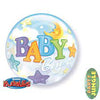 22" Bubble Baby Moon/Star
