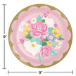 Floral Tea Party Dinner Plates