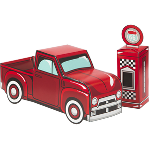 Vintage Red Truck Centerpiece