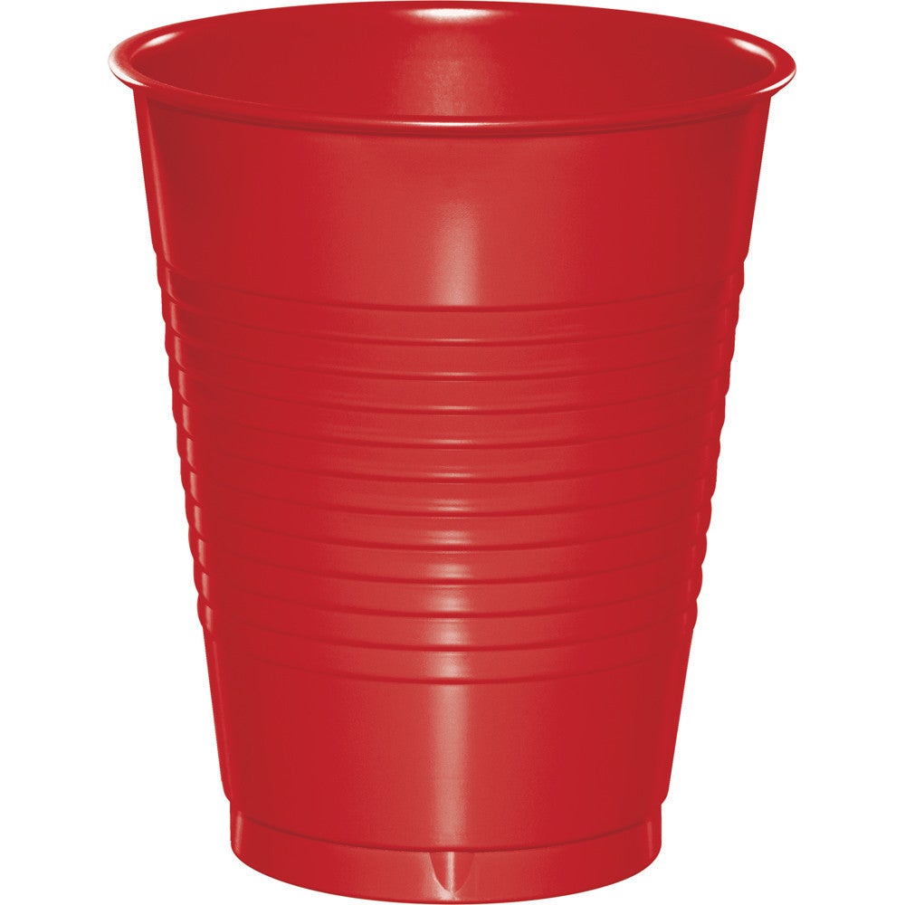 Classic Red  16 oz Plastic Cups