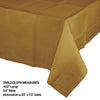 Glittering Gold Paper Table-cover