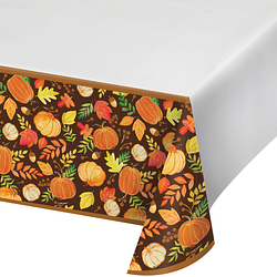 Give Thanks Plastic Table-cover 54
