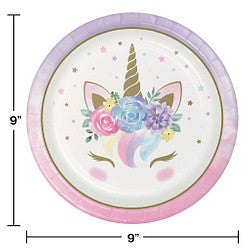 Unicorn Baby Dinner Plates