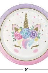 Unicorn Baby Dinner Plates