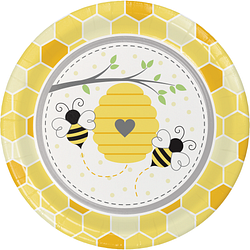 Bumblebee Baby  Dinner Plates