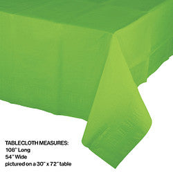 Fresh Lime Paper Tablecover