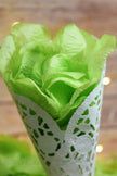 Light Green Silk Rose Petals for Weddings