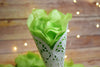 Light Green Silk Rose Petals for Weddings