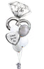 Wedding Rings Personalized Balloon Bouquet